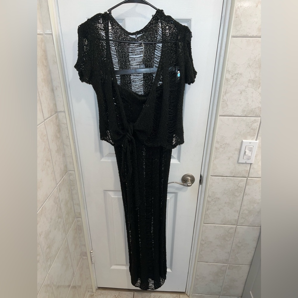 Fashion Nova Two Piece Coverup Set